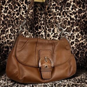 Y2K COACH BROWN LEATHER BAG